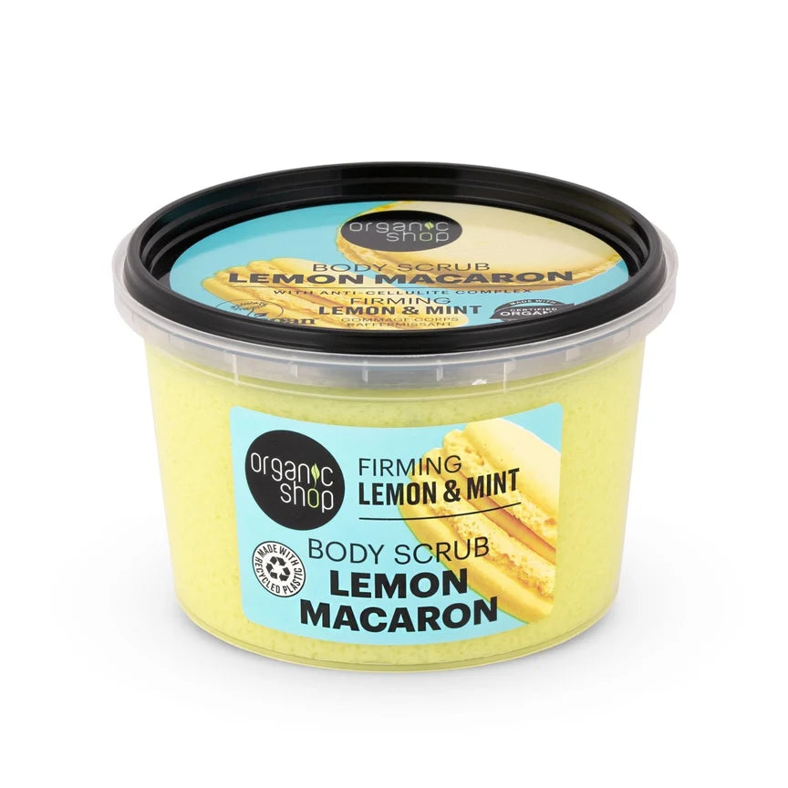 Organic Shop Scrub Corpo Limone e Menta 250 ml